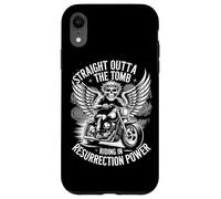 Straight Outta The Tomb Christian Biker Style Case for iPhone XR