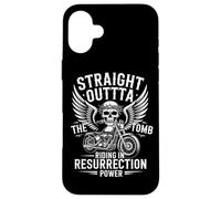 Straight Outta The Tomb Riding In Resurrection Power Case for iPhone 16 Plus