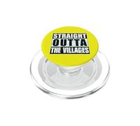 Straight Outta The Villages Florida Holiday Hometown Funny PopSockets PopGrip for MagSafe