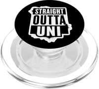 Straight Outta Uni University Graduate Graduation College PopSockets PopGrip for MagSafe