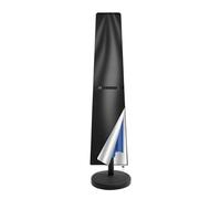 Straight Parasol Cover Waterproof UV-Anti Windproof Large Patio Umbrella Protective Maximum Protection(BLACK,190cm)