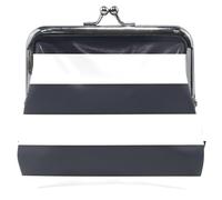 Straight Pride Flag Sexual Identity Personalized Leather Coin Pouch for Women Cute Buckle Kiss Lock Card Change Purse for Coin, Straight Pride Flag Sexual Identity, Classic