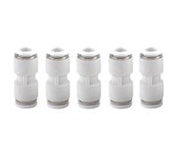 Straight Push Connectors, 5Pack 6mm Pneumatic Adapter, Pneumatic Quick Fittings, Quick Release Pneumatic Connector, Air Line Fittings Connector, Push Quick Connect Couplings,