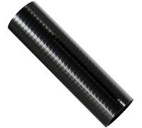 Straight Reinforced Silicone Heater Coolant or Turbo Inlet Hose 500mm piece ID: 80mm - Black