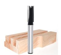 Straight Router Bit, 1/4" Shank, 8mm Dia x 20mm Length, Tungsten Carbide