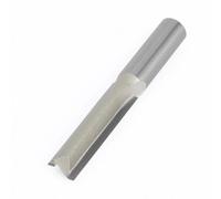 Straight Router Bits 1/2 Shank Double Flute Plunge Milling Cutter Carbide Tipped Woodworking Trimming Slotting Tool(1Pc12.7x25.4)