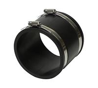 Straight Rubber Coupler 110mm Underground Drainage Pipe Fittings Bend Trap Gulley Socket Grid Coupler