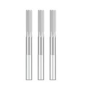 Straight-Shank Chuck milling Reamer 1pc HSS Machine Tool Reamer H8, 2mm- 20mm Straight Shank Chuck Slot milling Cutter(19mm H8)