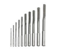 Straight-Shank Chuck milling Reamer 3-12mm HSS Machine Reamer Set H7 Straight Shank Milling Chucking for Metal Steel Aluminum(4Pcs 4-6-8-10mm)