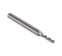 Straight Shank Extended, End Mill Cutter CNC Diameter 3mm 3 Flute HSS & Aluminium Drill Mills Bit Extended, 3mm, Length 63mm /2.5in for Cutting and Hook Slots Incisive Strong