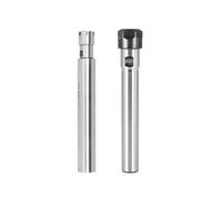 Straight Shank Extension Collet Chuck C6 C8 C10 C12 C16 C20 C25 C32 ER8 ER11 ER16 ER20 ER25 ER32 ER Extension Rod Deep Hole Machining Tools Mill Lengthen Tool Holder(A Nuts,C32-ER25-200L)