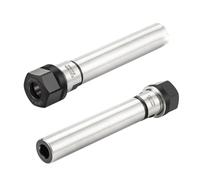 Straight Shank Extension Collet Chuck C8 C10 C12 C16 C20 C25 C32 ER8 ER11 ER16 ER20 ER25 ER32 ER Collet Chuck Extension Rod Tool Holder Bracket(Accuracy 0.003,C32-ER32A-150L)