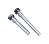 Straight Shank Extension Rod High Precision 0.003 Extension Tool er8 er11 er16 er20 er25 er32 c10 c12 c16 c20 c25 c32 Holder for er Collet Chuck milling(A Type Nut,C10-ER11-100L)