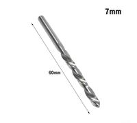 Straight Shank Left Way Drill Bits Made from Carbide for Reversal Drilling Tasks with Smooth Chip Removal 3-8mm Sizes (7mm)