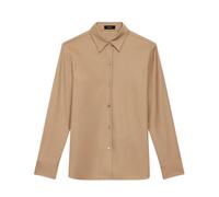 Straight Shirt in Sl lannel - female - Theory - Shirts - Brown - M - Blouses & Shirts M
