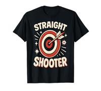 Straight Shooter Archery Bow Archer Funny T-Shirt