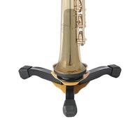 Straight Soprano Saxophone Stand - 9.84 X 9.84 X 7.87 Inch Portable Tripod Stand Soprano Saxophone Stand For Clarinet, Flute, Oboe And Upright, Tré Suport Base