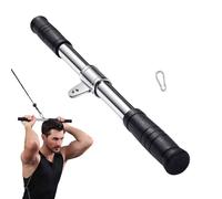 STRAIGHT STRENGTH - 120cm Stainless Steel Lifting Heavy Duty Muscle Building Tool Multifunctional Grip Design