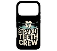 Straight Teeth Crew Braces Orthodontist Smile Case for iPhone 17 Pro
