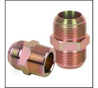 Straight Through Male Connector NPT 7/16 9/16 U3/4 7/8 to BSP 1/8 1/4 3/8 1/2 74° External Cone/Pipe Fittings Adapter,NPT14,Other