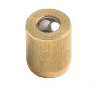 Straight through oil cup grease nipple in brass for pressure injection offering steady oil dripping in machinery lubrication (4x5mm)