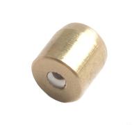 Straight through oil cup grease nipple in brass for pressure injection offering steady oil dripping in machinery lubrication (6x6mm)