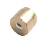 Straight through oil cup grease nipple in brass for pressure injection offering steady oil dripping in machinery lubrication (10x8mm)