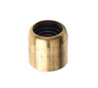 Straight through oil cup grease nipple in brass for pressure injection offering steady oil dripping in machinery lubrication (8x8mm)