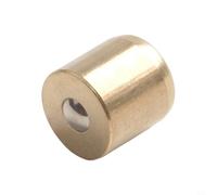 Straight through oil cup grease nipple in brass for pressure injection offering steady oil dripping in machinery lubrication (10x10mm)