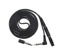 Straight To Right-Angled 6.35mm Male Stereo Cord 6.35 Balanced Interconnect Line For Electric Guitar Bass
