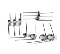 Straight torsion spring,Spring Tools,10PCS V-Shaped Spring Steel Coil Torsion Spring 0.7-0.8mm Wire 9mm Outer Diameter 35mm Angle Length, (Size : 0.7x7ODx35 Lx9Tx90D)(0.8x8ODx35 Lx9Tx90D)