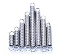 Straight torsion spring,Spring Tools,304 Stainless Steel Ring Hook Tension Spring Extension Coil Spring Wire Diameter 1.5mm Outer Diameter 12mm Pullback Spring, High-Quality Materials (Size : 60mm (1
