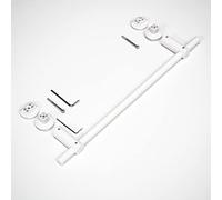 Straight Towel Rail for Designer Bathroom Radiator Oval Tubes Towel Rail Heating Accessories Length 460 mm Choice of White