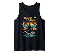 Straight Trippin Myrtle Beach 2025 Family Summer Vacation Tank Top