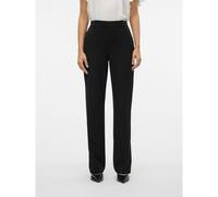 Straight Trousers Black