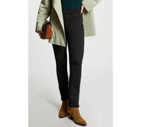 Straight Trousers Black