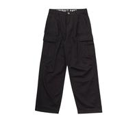 Straight Trousers - male - Alpha Industries - Straight Trousers - Black - W36 - Trousers W36
