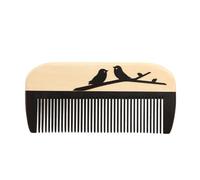 Straightening Comb Boxwood Comb, Portable, Men's Styling Suitable For Thick Hair, Smoothing For Wet And Dry Daily Care