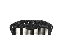 Straightening Comb Chinese Retro Long Hair Wooden Comb Black Fine Tooth Household Dry Suitable for All Types