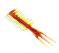 Straightening Comb Hair Comb Double-sided Texture Shape Suitable for Large-back Wide-tooth Tip-tail Flat Household Items for Men and Women
