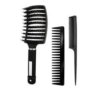 Straightening Comb Hair Combs Creative 3-piece and Beard for Curly and Fine Simple Handmade Hairbrushes for Men and Women Home Use