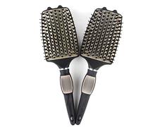 Straightening Comb Hair Combs Hard Bristles Creative Bending Comb Curly Styling Wide Tooth Ribs ABS Multifunctional 9-row Hairdressing