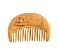 Straightening Comb Modern Simple Hair Comb Solid Wood Travel Men's Beard Styling