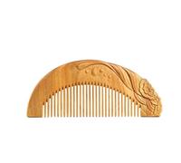 Straightening Comb Solid Wood Comb Home Fine Tooth Portable for Wet or Dry Curly, Thin, Thick, Wavy or Straight Hair