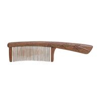 Straightening Comb Solid Wood Long Handle Comb, Women's Rectangular, Bathroom Shower, Hair Care and Styling Tools