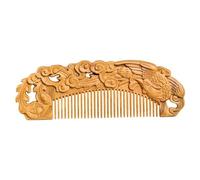 Straightening Comb Solid Wood Pocket Comb, Household Fine-tooth, Styling, Suitable for Rectangular, Short, Curly, Wet Hair, Etc