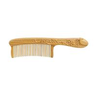 Straightening Comb Women's Special Long Hair Comb Bathroom Shower Solid Wood Curling With Handle