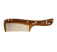 Straightening Comb Wooden Hair Comb for Household Curling Styling With Handle Design