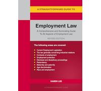Straightforward Guide to Employment Law, A: Revised Edition - 2025