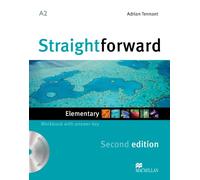 Straightforward Second Edition Elementary Level Workbook With Key + CD